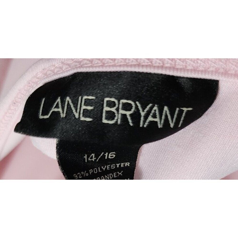 Lane Bryant Women's Sleeveless Camisole Tank Top Stretch Knit Pink Size 14/16 - Picture 4 of 6